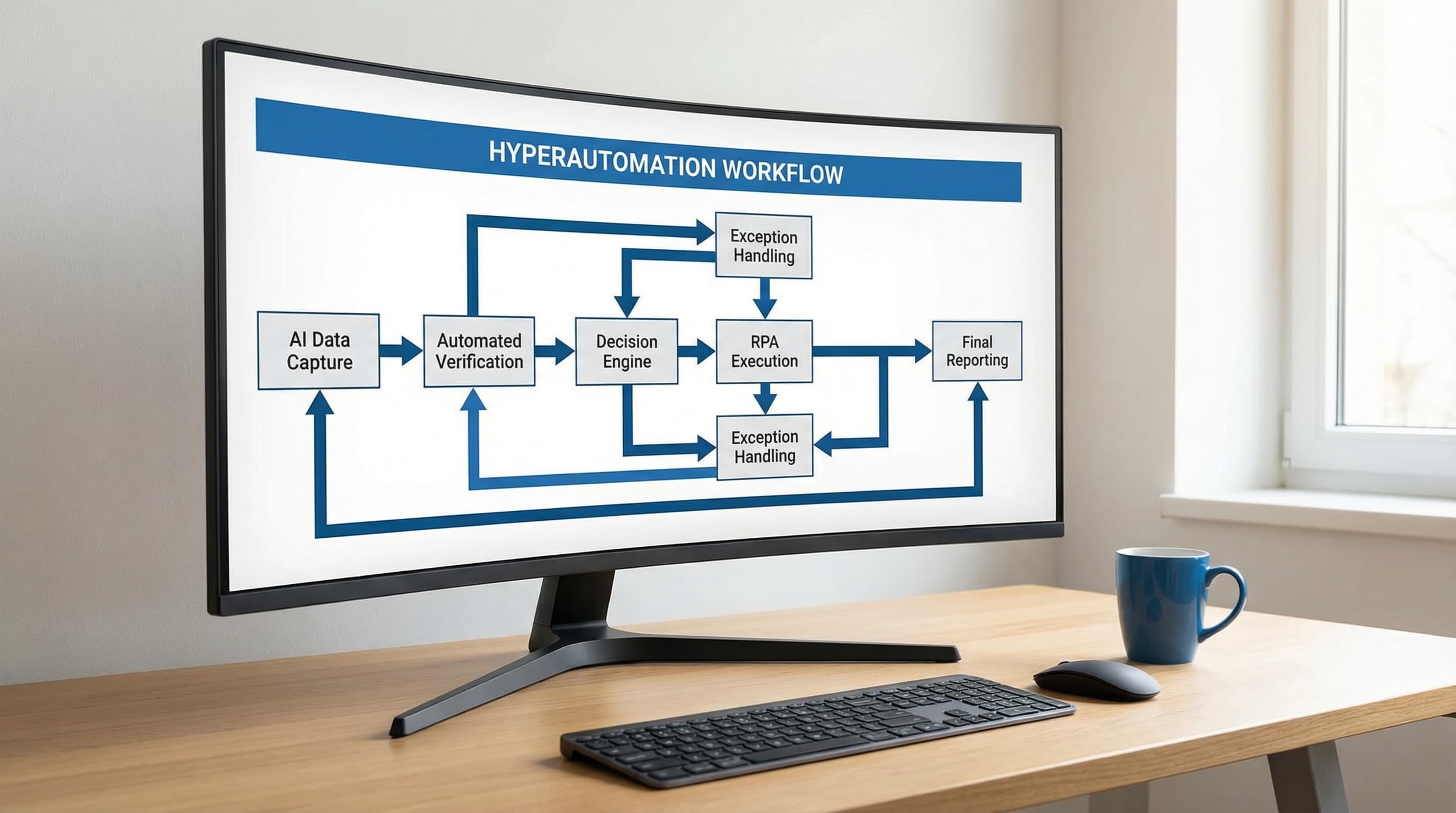 AI Implementation: Complete Step-by-Step Guide 2026 - Implement AI in 6 steps: from use case selection to scaling. With integrations (Exact, HubSpot), an indicative ROI table, an illustrative practical example, and FAQs — for SMEs in 2026.