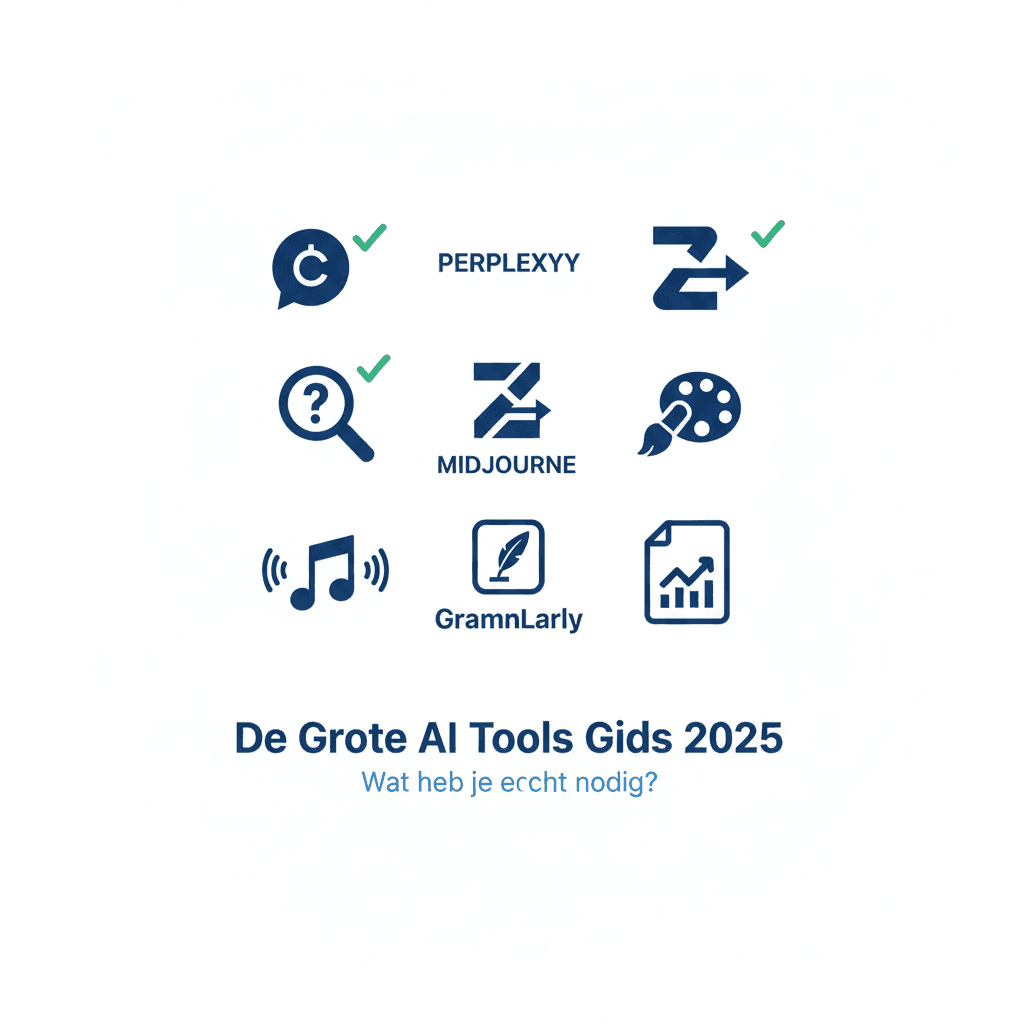 De AI-tools-stack voor MKB: welke categorieën heb je écht nodig? - Een MKB-bedrijf dat met AI wil starten, heeft geen tientallen tools nodig — maar wel de juiste categorieën in de juiste volgorde. Een goed opgebouwde AI-stack bestaat uit vier lagen: tekst en communicatie, data en analyse, automatisering van processen, en slimme agents.